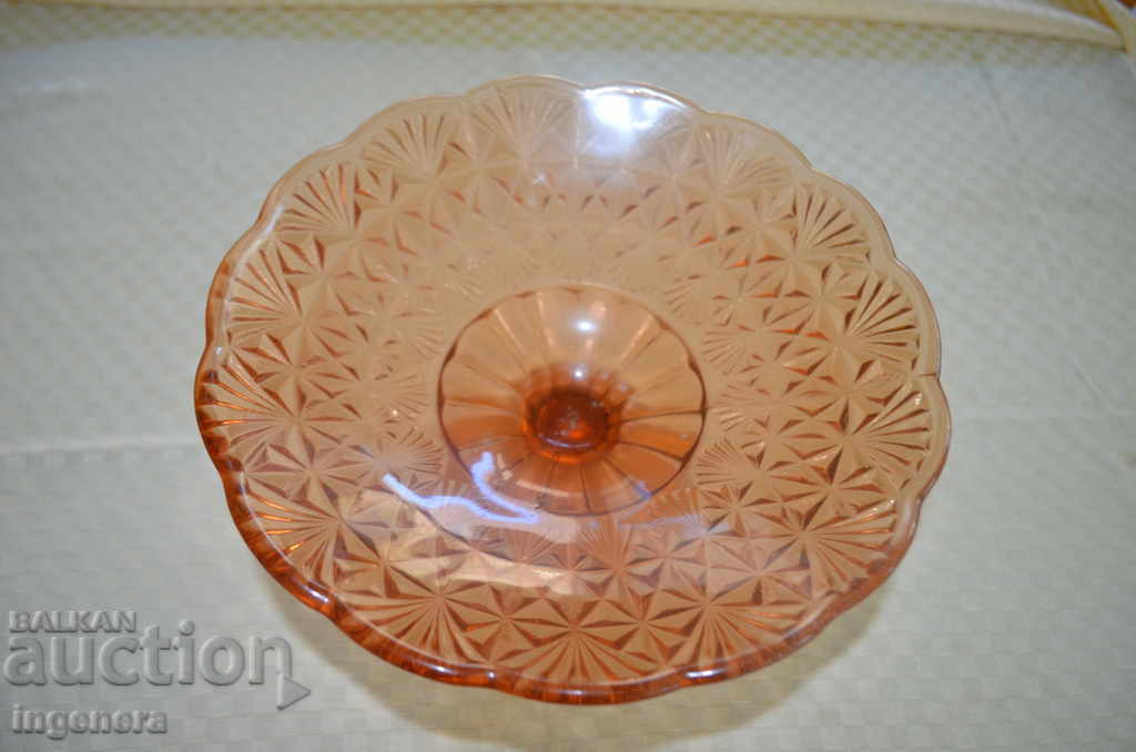 FRUCTIER BOWL GLASS COLOR RELIEF THICK WALL - 6 FRUCTIER BOWL GLASS COLOR RELIEF THICK WALL - 6