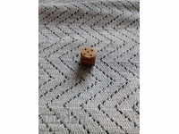 Old wooden dice, dice