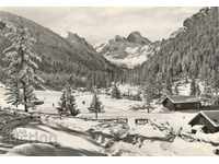 Old postcard - Rila, view of the peak "Malyovitsa" A-14