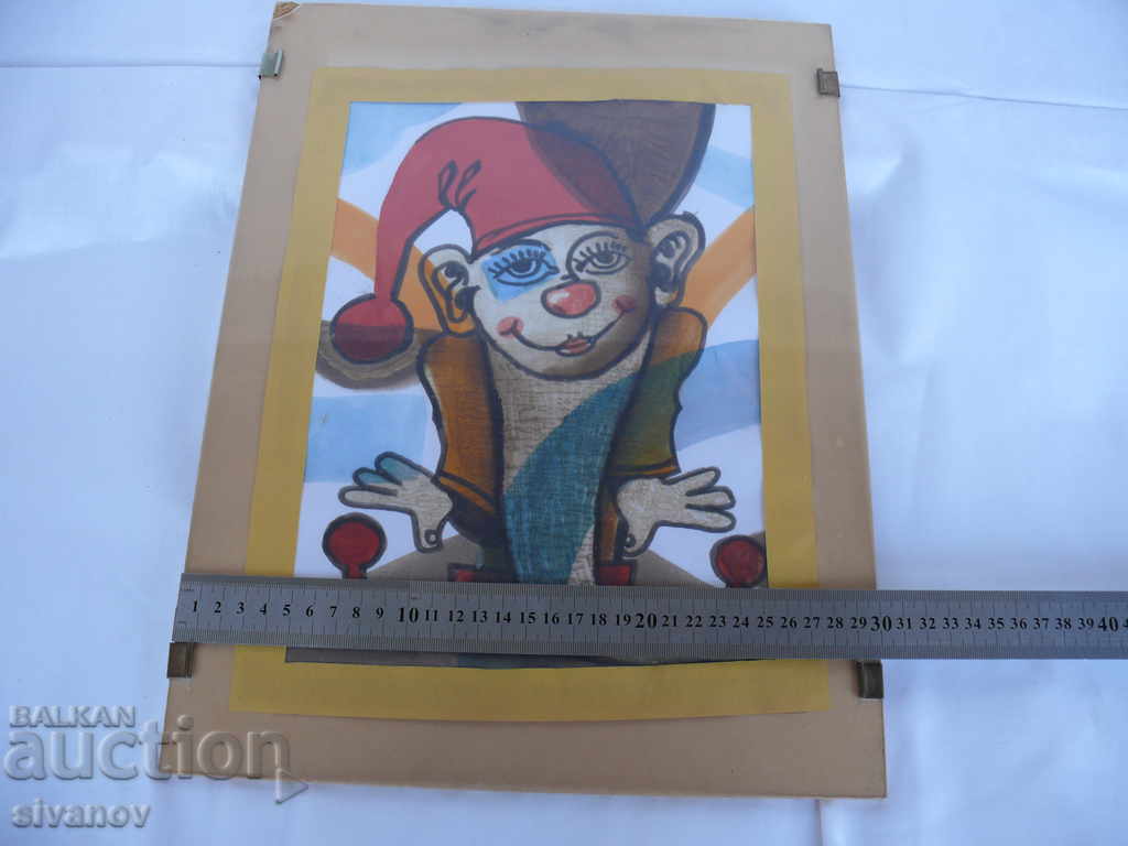 Interesting Picture Signed - Clown interesting technique - 7 Interesting Picture Signed - Clown interesting technique - 7