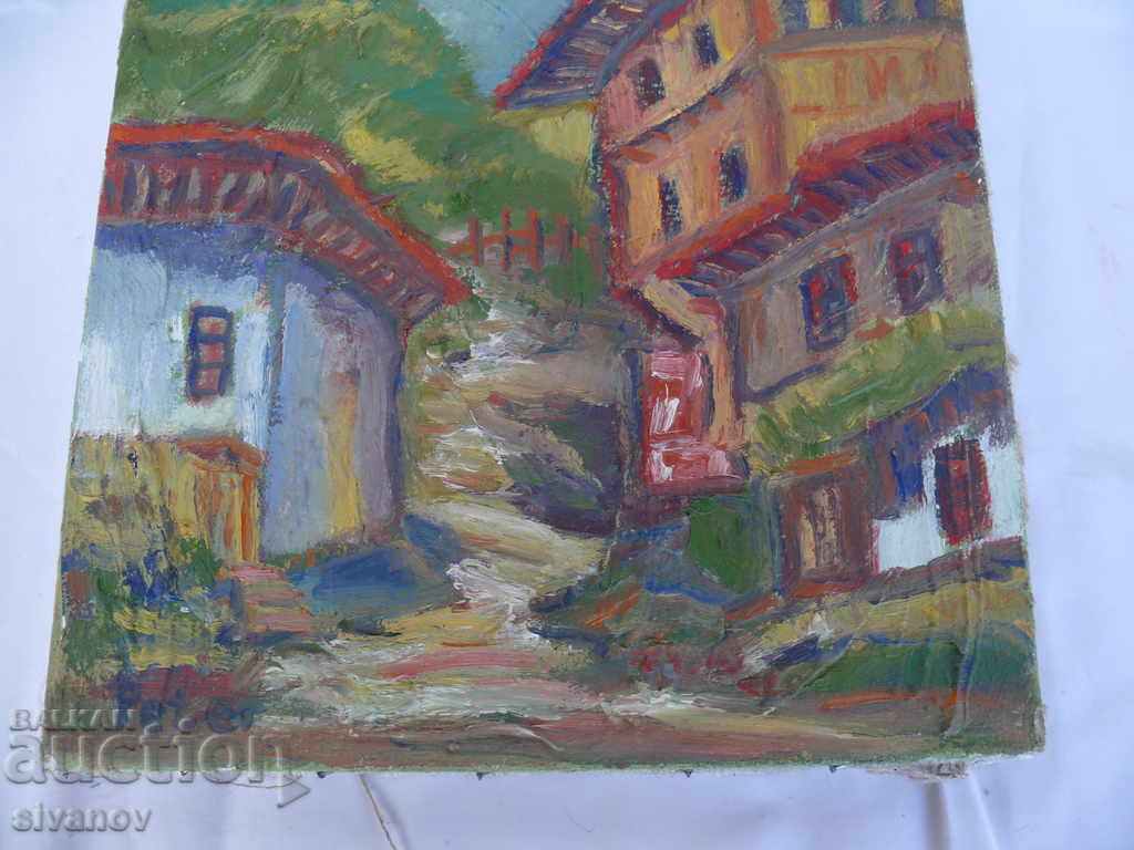 Auction Old Interesting Picture Signed - Oil Auction Old Interesting Picture Signed - Oil