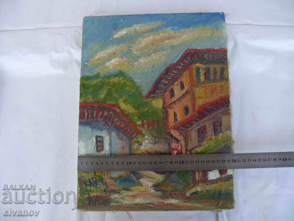 Old Interesting Picture Signed - Oil - 6 Old Interesting Picture Signed - Oil - 6