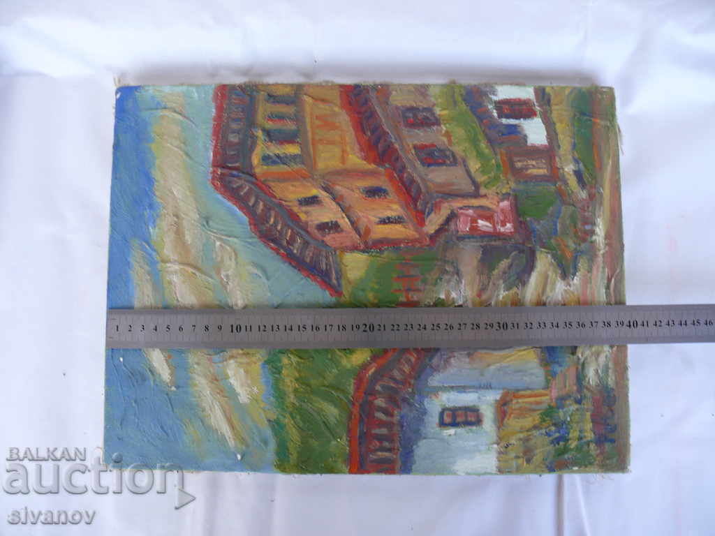 Old Interesting Picture Signed - Oil - 7 Old Interesting Picture Signed - Oil - 7