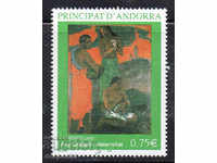 2003. Andorra (FR). 100th birthday of Paul Gauguin.