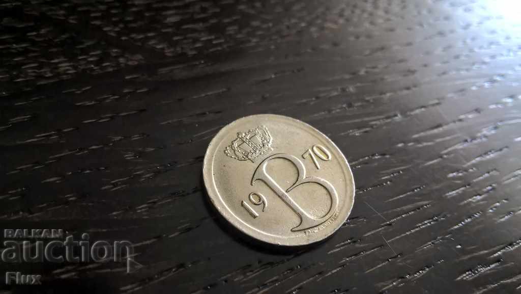 Coin - Belgium - 25 cents | 1970 with price 0.75 BGN | € 0.38 Coin - Belgium - 25 cents | 1970 with price 0.75 BGN | € 0.38