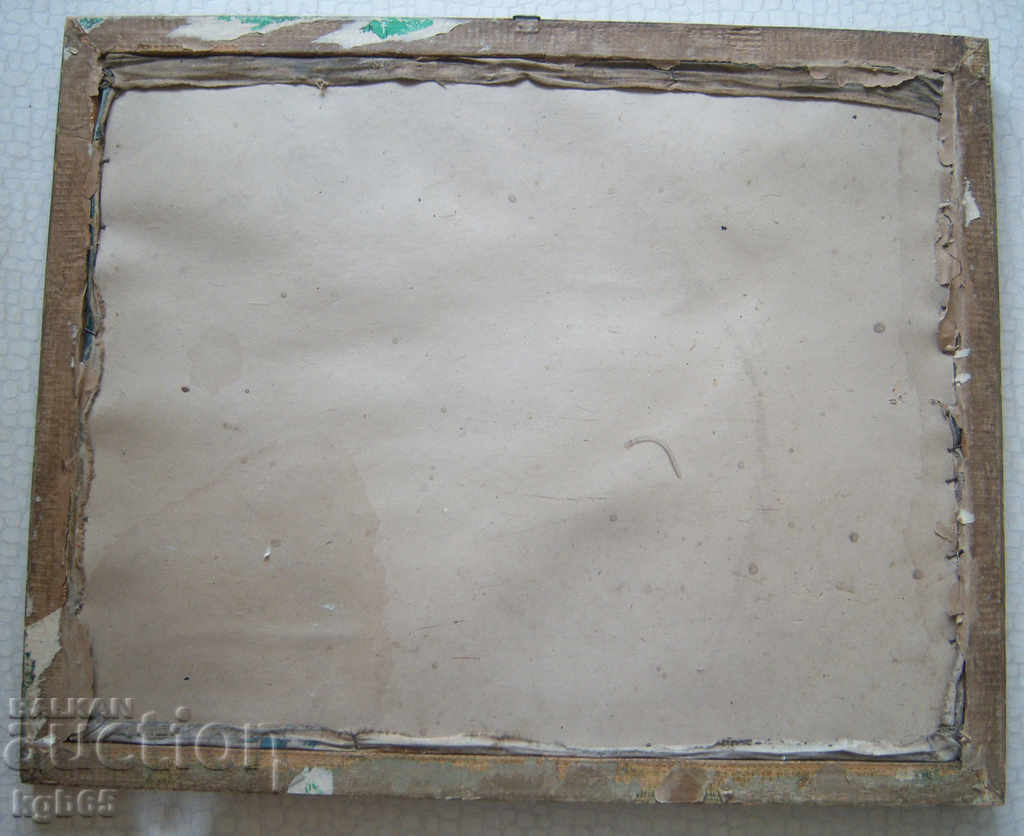 Old painting. Landscape oil. - 6