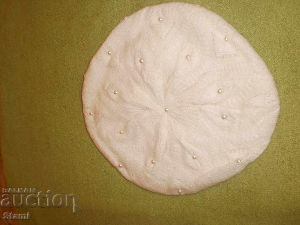 Livrarea Masina tricot din burete de lână, alb