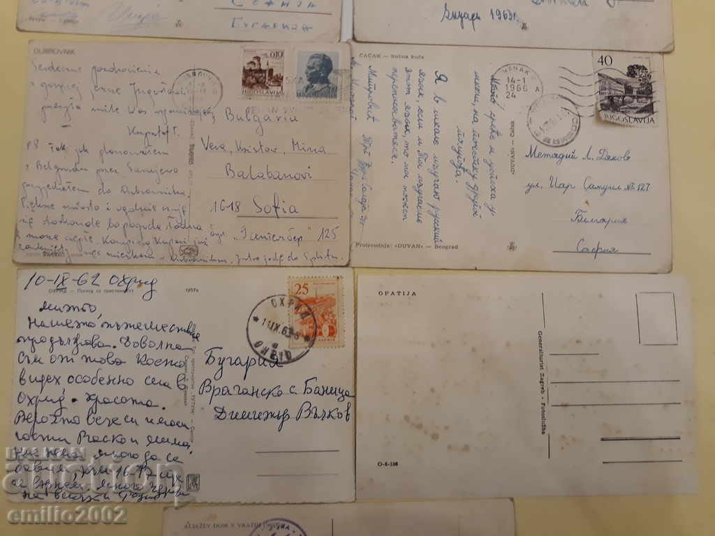 Postcards Yugoslav Lot 011 - 6 Postcards Yugoslav Lot 011 - 6