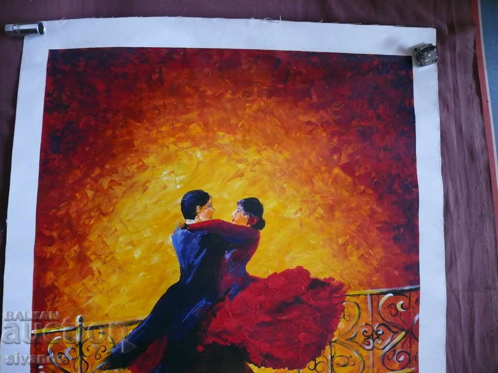 Delivery of Big Picture Oil on Canvas 80cm / 100cm Delivery of Big Picture Oil on Canvas 80cm / 100cm