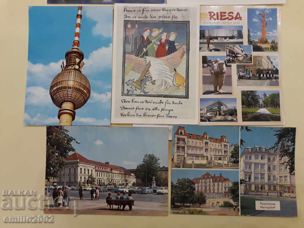 Auction Postcards DDR 141 DDR Auction Postcards DDR 141 DDR