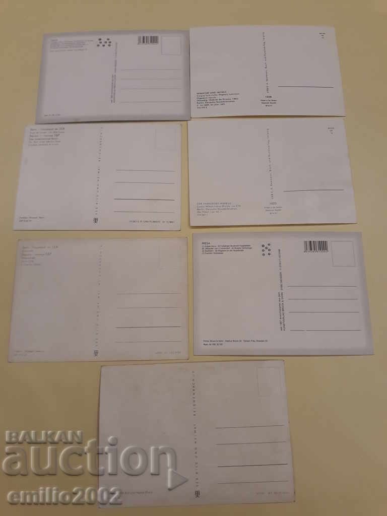 Delivery of Postcards DDR 141 DDR Delivery of Postcards DDR 141 DDR