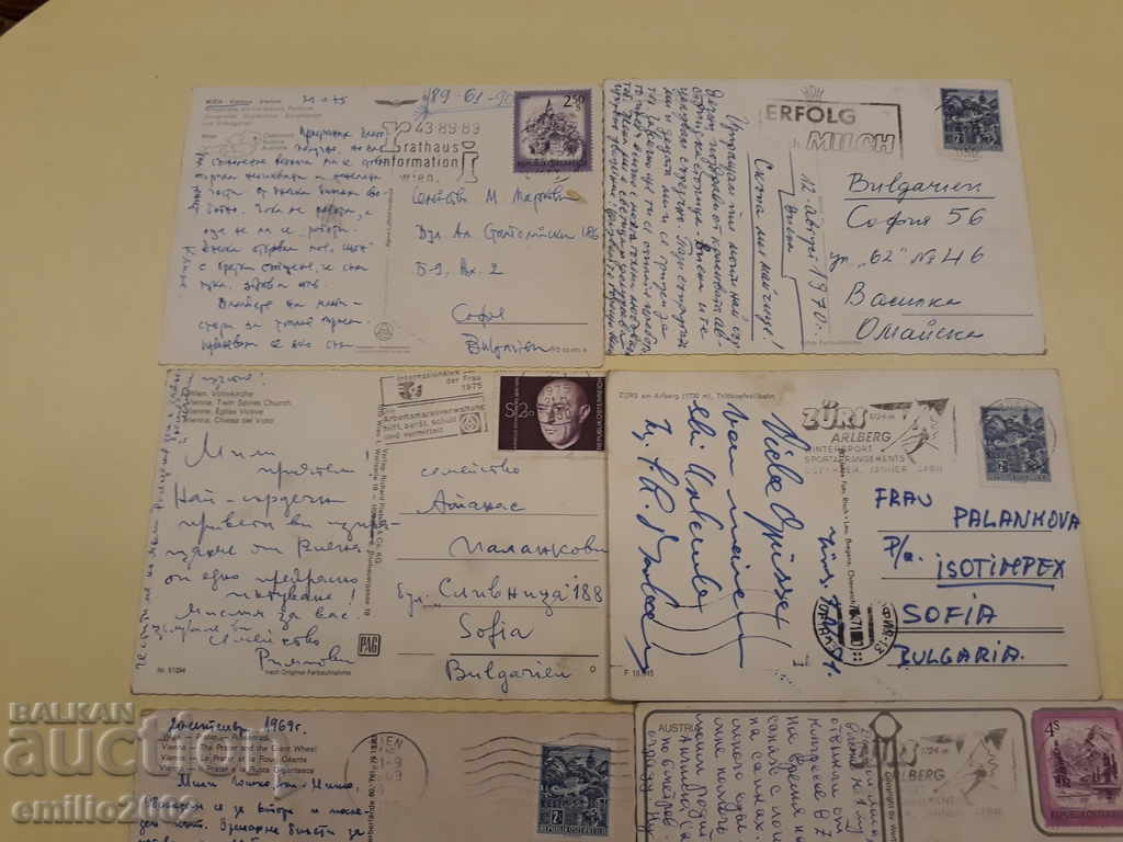 Delivery of Postcards Austria 001 Delivery of Postcards Austria 001