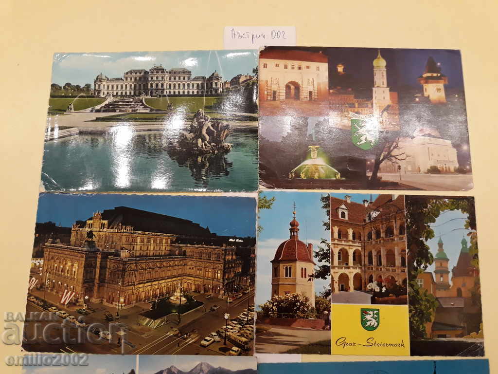 Postcards Austria 002 with price 2.00 BGN | € 1.02 Postcards Austria 002 with price 2.00 BGN | € 1.02