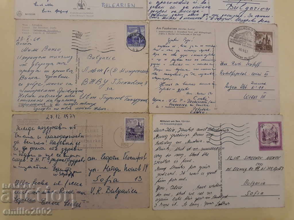 Postcards Austria 002 - 5 Postcards Austria 002 - 5