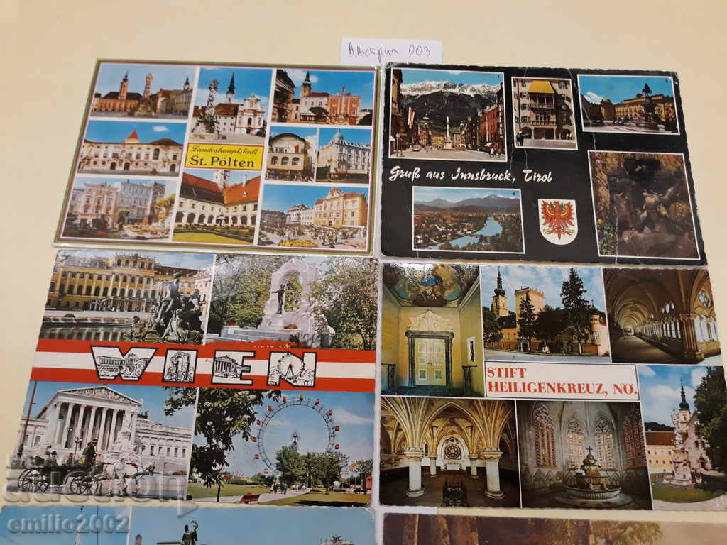 Пощенски картички Австрия 003 с цена 2.00 лв. | € 1.02 Пощенски картички Австрия 003 с цена 2.00 лв. | € 1.02