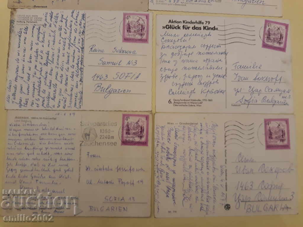 Пощенски картички Австрия 003 - 5 Пощенски картички Австрия 003 - 5