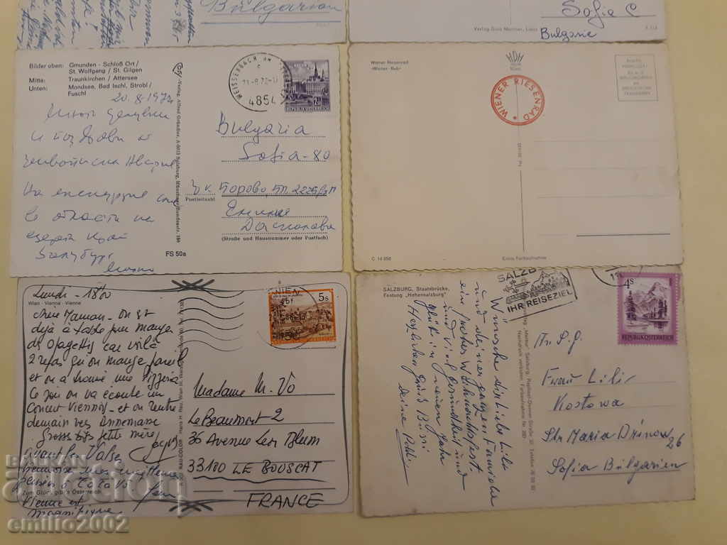 Postcards Austria 004 - 5 Postcards Austria 004 - 5