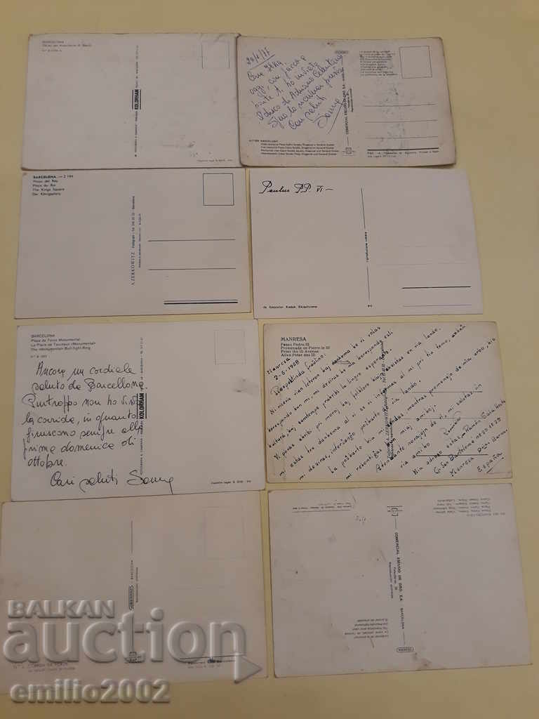 Delivery of Postcards Spain 002 Delivery of Postcards Spain 002