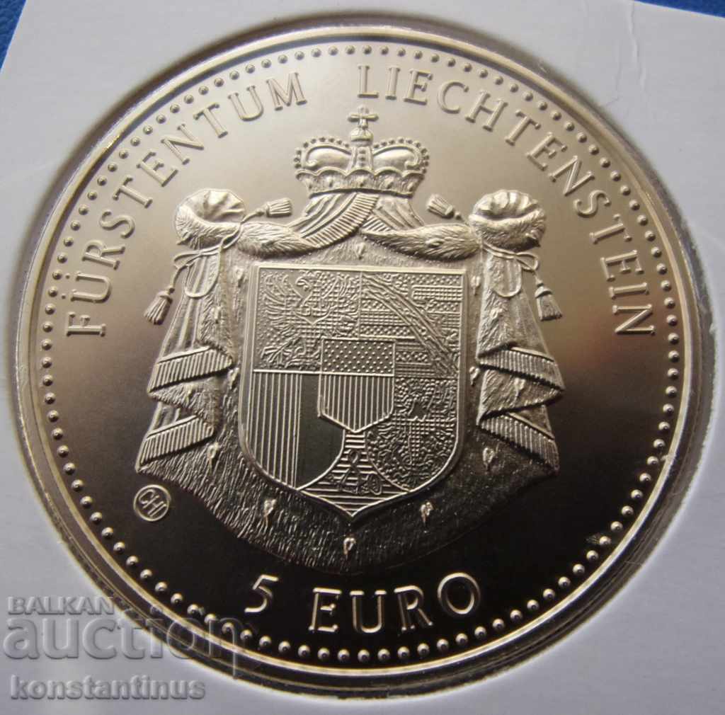 Liechtenstein 5 Euro 1998 UNC PROOF cu preț € 17.90 | 35.01 BGN