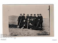 Καρτ ποστάλ Βασίλειο της Βουλγαρίας Στρατιώτες ταξιδεύουν PC 1931