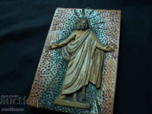 Auction  THE OLD ICON OF JESUS ​​HRISTOS - LOVE