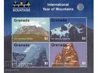 2002. Гренада. Международна година на планините. Блок.
