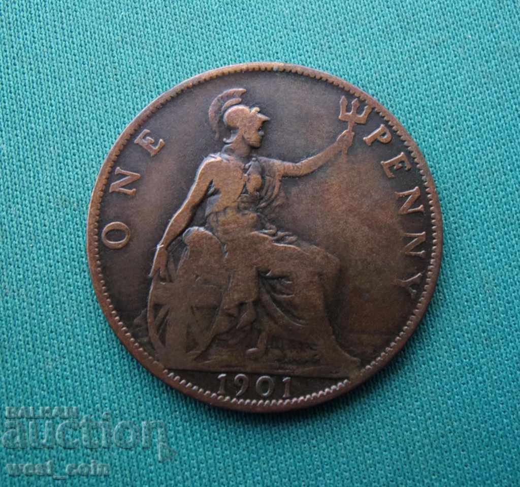 Marea Britanie 1 Penny 1901