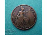 Great Britain 1 Penny 1901