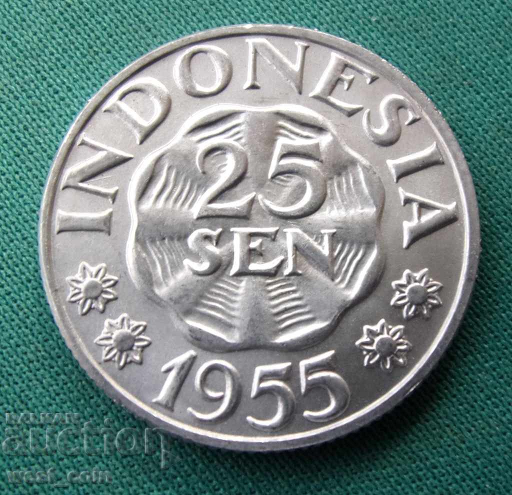 Indonezia 25 Sep 1955 UNC