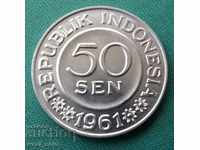 Indonesia 50 Wed 1961 UNC