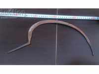 Large wrought iron sickle
