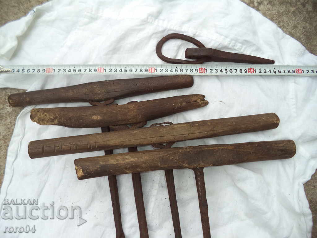 DIVERSE - COLLECTION HANDMADE WRENCH SAMOKOVSKO IRON - 7 DIVERSE - COLLECTION HANDMADE WRENCH SAMOKOVSKO IRON - 7