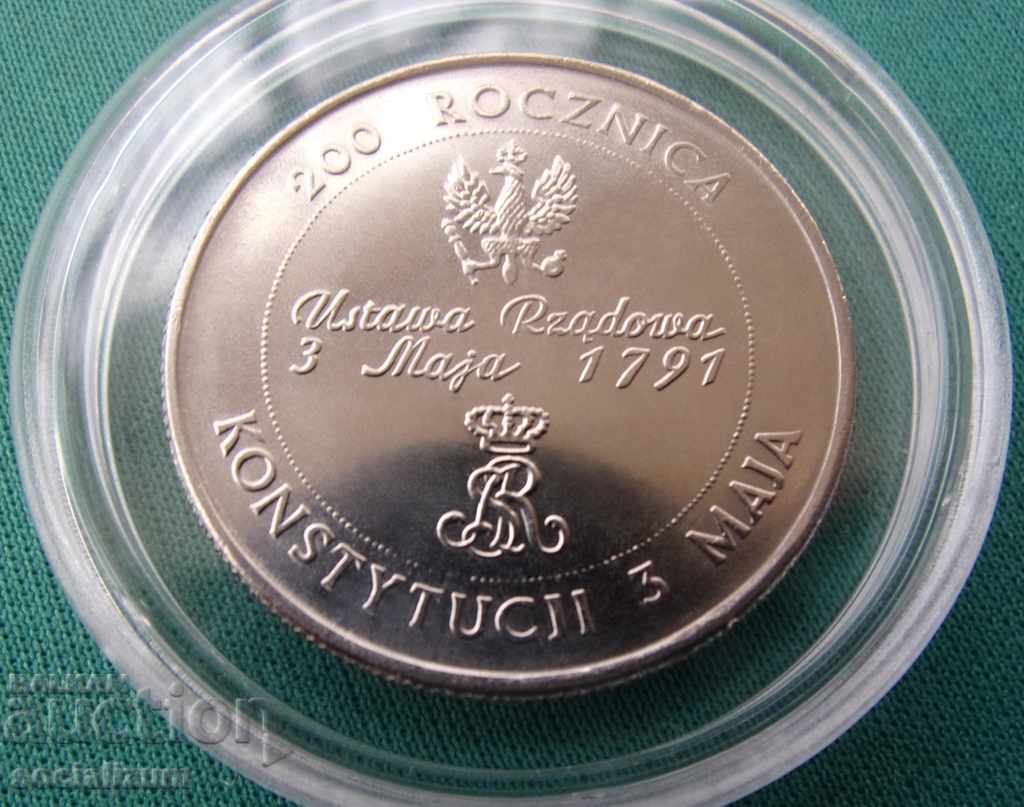 Полша  10 000  Злоти  1991  UNC