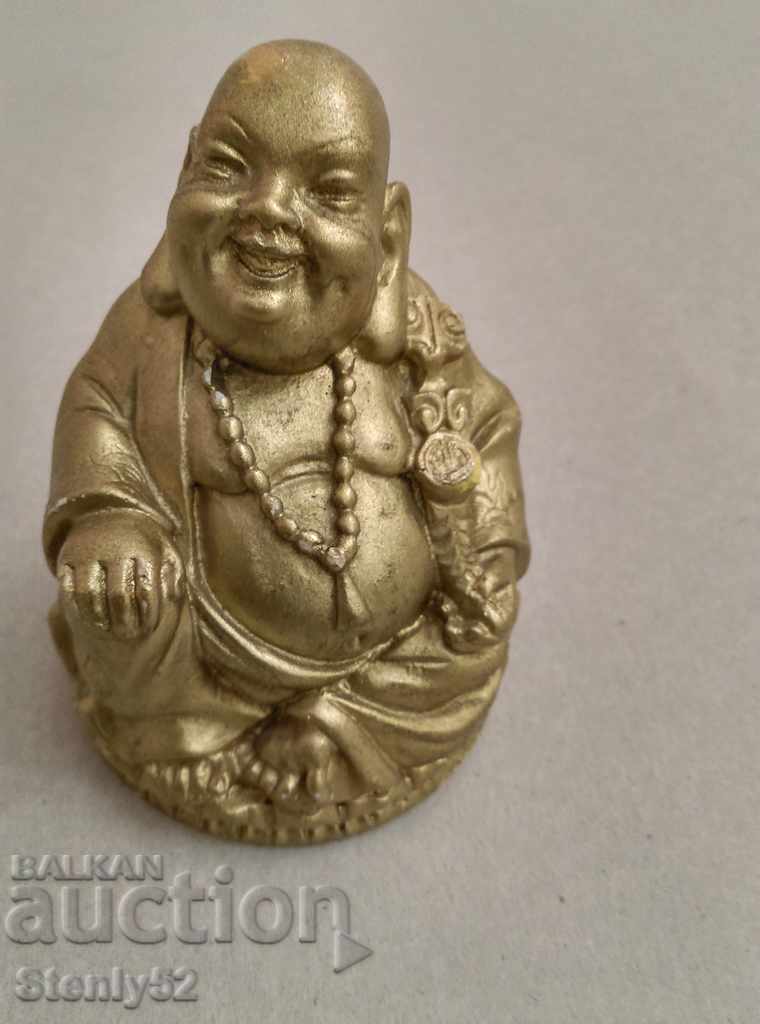 Plaster figure of Buddha God of Wealth