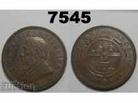 Νότια Αφρική 1 πένα 1894 AUNC νότιο νόμισμα