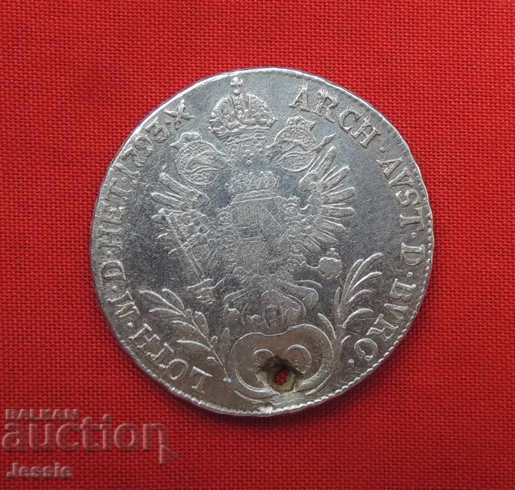 20 кройцера Австроунгария 1793 Е сребро - Франц II РЯДКА!!!