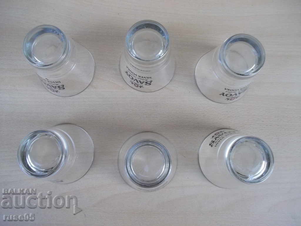 Auction Lot of 6 pcs. cups "SAVOY" Auction Lot of 6 pcs. cups "SAVOY"