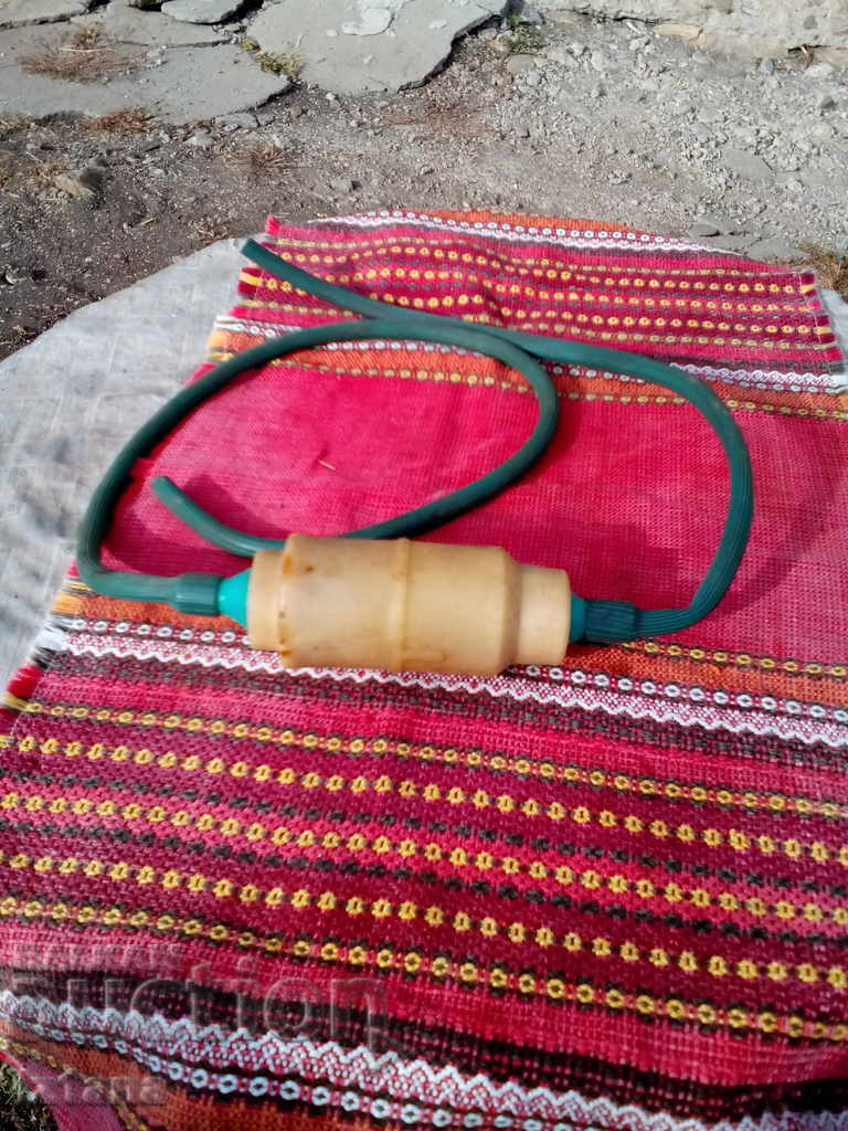 Old household pump with price 18.00 BGN | € 9.20 Old household pump with price 18.00 BGN | € 9.20