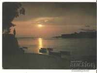 Καρτ ποστάλ Βουλγαρία Vidin Sunset *