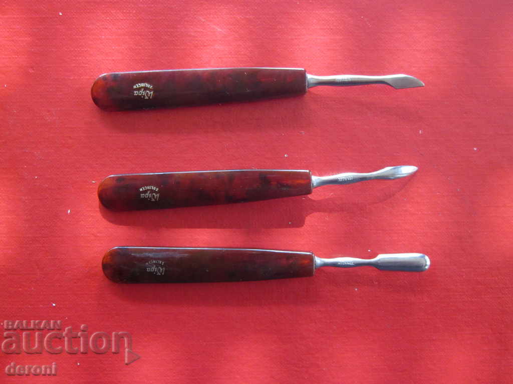 Set german pentru manichiura bachelita de chihlimbar catalina - 5 Set german pentru manichiura bachelita de chihlimbar catalina - 5