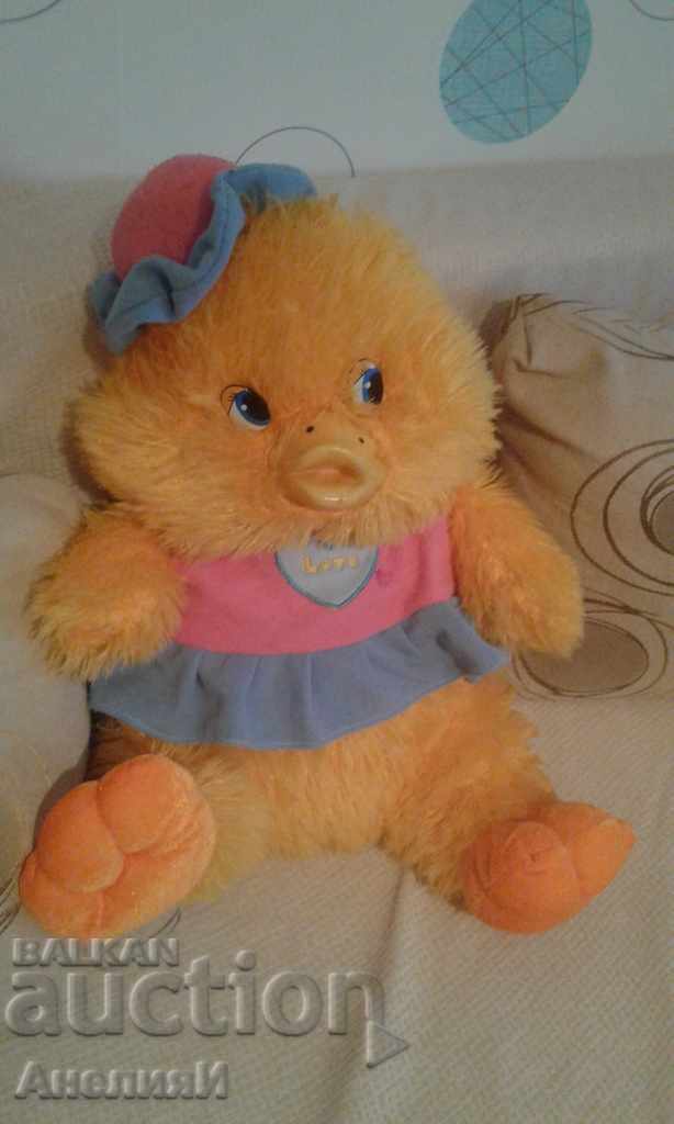 Auction Plush toy - DUCK - large Auction Plush toy - DUCK - large