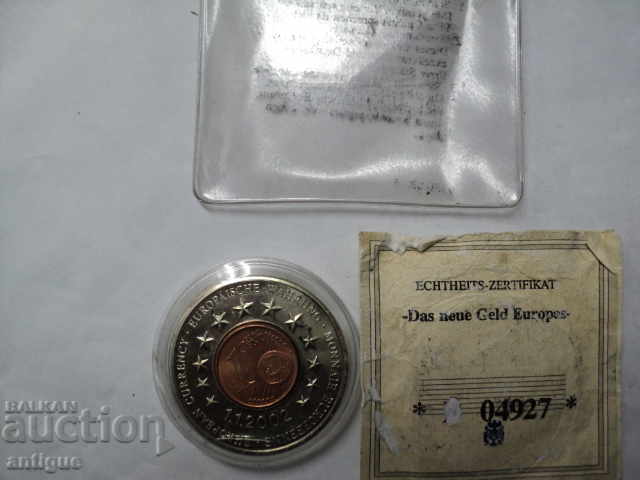 MONTAGE EUROPEENNE WITH A CERTIFICATE. - 7 MONTAGE EUROPEENNE WITH A CERTIFICATE. - 7