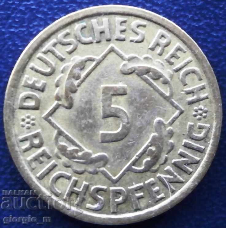 Germania 5 Reichphenig