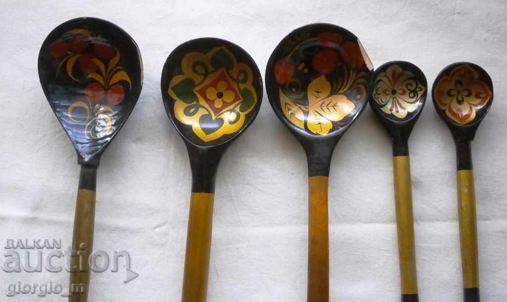 Lot Decorative Spoons Hocho