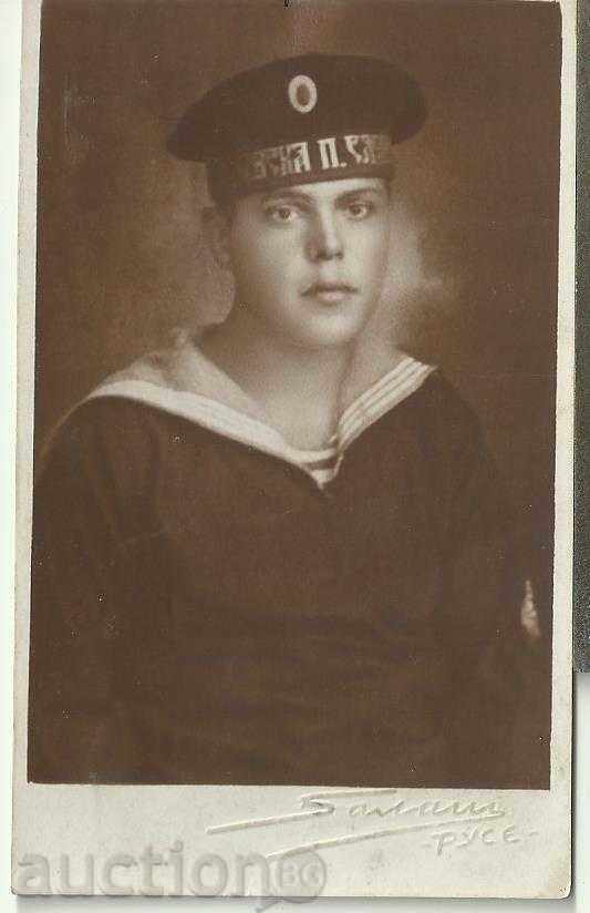 fotografie veche, marinar Dunarea p Oficiul 1931.