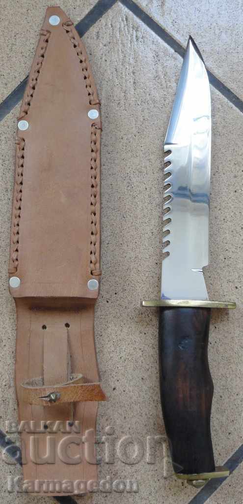 A massive knife