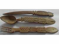 Wooden cutlery - handmade