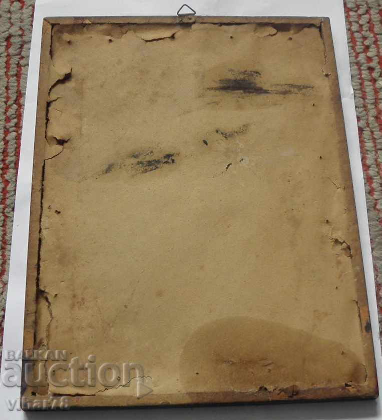 old small picture - graphic, signed - 1937 - 7 old small picture - graphic, signed - 1937 - 7