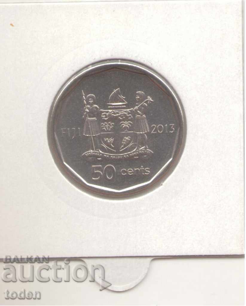 Delivery of Fiji-50 Cents-2013-KM# 515-Iliesa Delana Delivery of Fiji-50 Cents-2013-KM# 515-Iliesa Delana