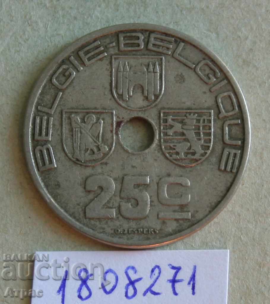 25 сантима 1938 Белгия